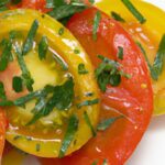 Slow-Roasted Tomatoes with Olive Oil & Basil: A Flavor Journey