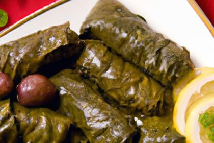 Lebanese Stuffed Grape Leaves: A Timeless Culinary Delight