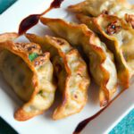 Sweet Plantain Gyoza: A Spicy Honey Glaze Adventure
