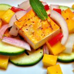 Tropical Twist: Mango Habanero Ceviche with Tofu Delight
