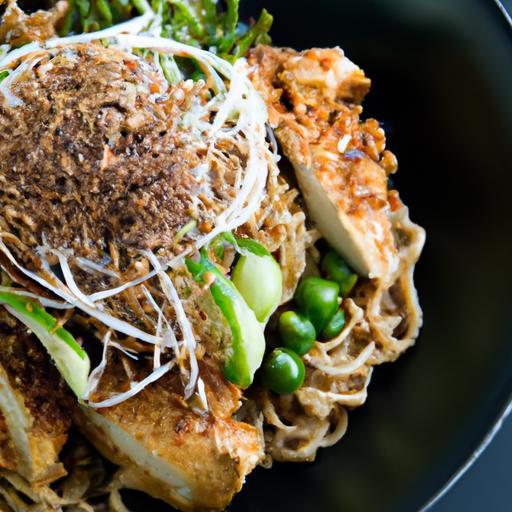 Mole Ramen Magic: Shredded Chicken Meets Toasted Sesame Seeds