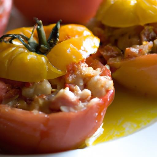 Hearty Stuffed Tomatoes: A Wholesome Dinner Delight