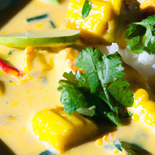 Tropical Delight: Exploring Thai‌ Mango Coconut Curry magic