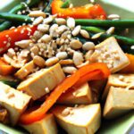 Spicy Peanut Tofu Buddha Bowl: A Flavorful Power Meal