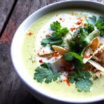Bold & Creamy: Spicy Peanut Coconut Soup with Tempeh