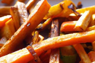 Crispy Butternut Squash Wedge Fries: A Vegan Delight!