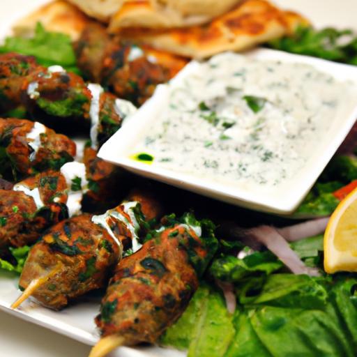 Savor the Flavor: Lamb Kofta Skewers with Cool Tzatziki