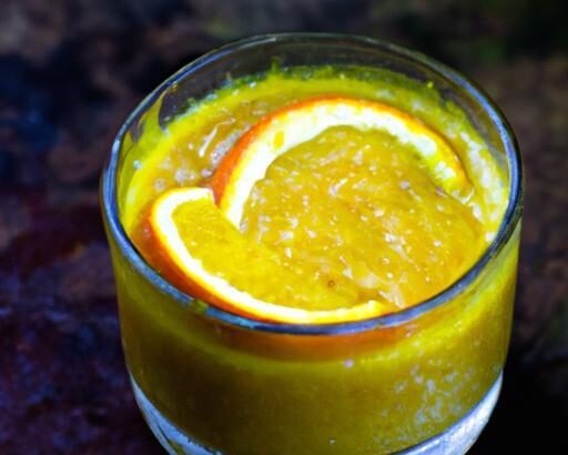 Boost Your Health: Orange & Turmeric Immunity Shot Power