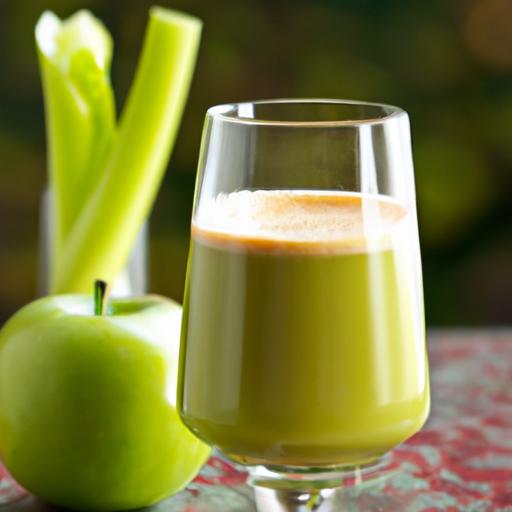 Energize Your Day: Celery Juice with Apple & Ginger Boost