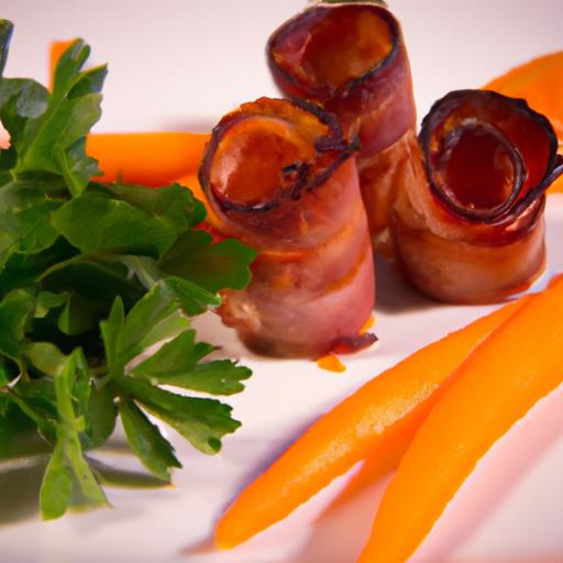 sweet Meets Savory: The Magic of Maple bacon Wrapped Carrots