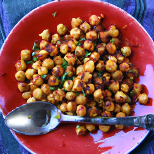 Crunchy Paprika baked Chickpeas: A Flavorful Snack Twist