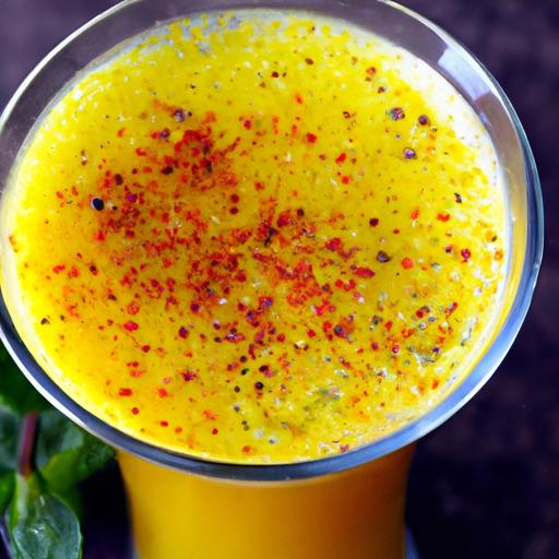 Boost your Health: Orange & Turmeric Immunity ⁤Shot Power
