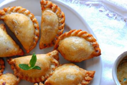 Fusion Flavors: Thai-Inspired Empanadas with Coconut Peanut Dip