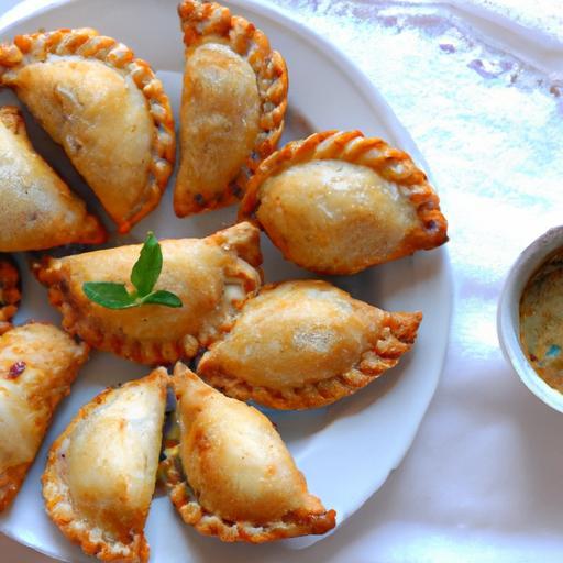 Fusion Flavors: Thai-Inspired Empanadas with Coconut Peanut Dip