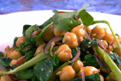 Wholesome Chickpea & Spinach Stir-Fry: A Nutritious Delight