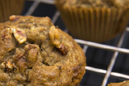 Nutty Flaxseed & Walnut Muffins: Healthy Bites of Bliss