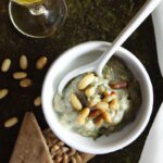 Smoky Baba Ganoush: Creamy Dip with Pine Nut Crunch