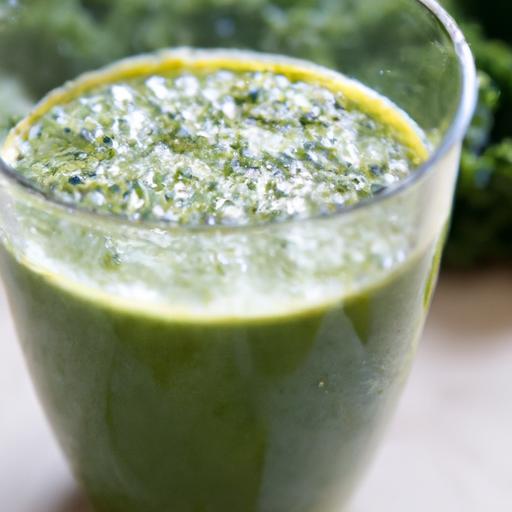 Revitalize Your Day: The Ultimate Kale Green Detox Smoothie