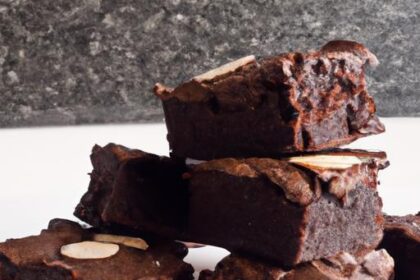 Indulgent Dark Chocolate & Almond Protein Brownies Recipe