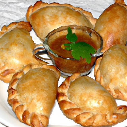 Fusion Flavors: Thai-Inspired Empanadas with Coconut Peanut Dip
