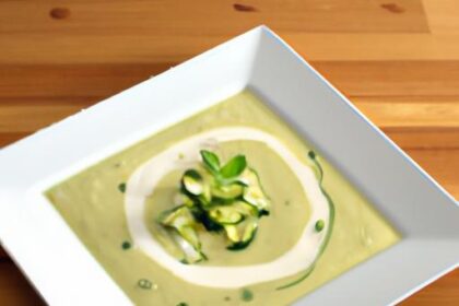 Silky Zucchini Velouté: A Creamy Twist on Classic Soup
