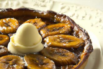 Banana Bread Tarte Tatin: A Caramelized Twist on Classic Delight