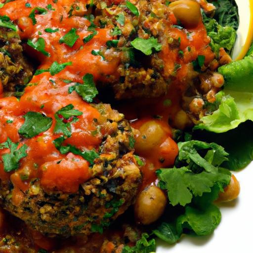 Hearty Lentil & Quinoa Meatballs in Zesty Marinara Sauce