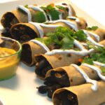 Crispy Baked Black Bean Taquitos: Healthy & Flavorful Bites