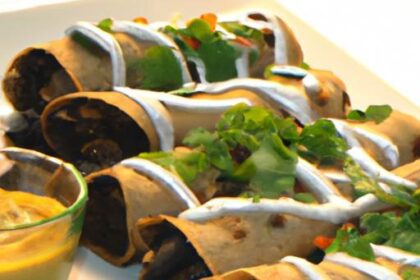 Crispy Baked Black Bean Taquitos: Healthy & Flavorful Bites
