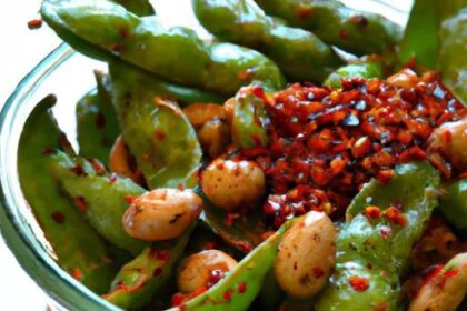 Spicy Edamame Delight: Chili & Sea Salt Snack Twist