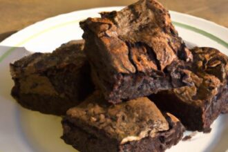Decadent Dark Chocolate Avocado Brownies: Healthy Indulgence