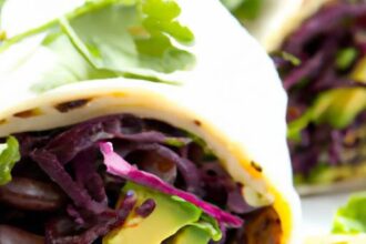 Power-Packed Black Bean & Avocado Wraps: A Healthy Twist