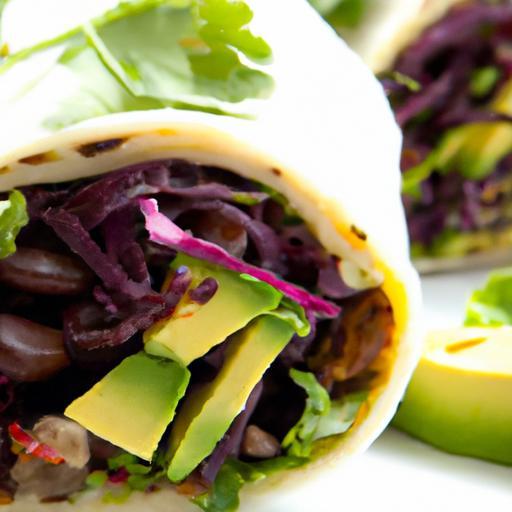 Power-Packed Black Bean & Avocado Wraps: A Healthy Twist