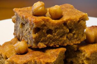 Irresistible Vegan Chickpea Blondies: A Healthy Twist
