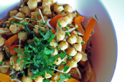 Golden Goodness: Turmeric Chickpea & Barley Power Bowl