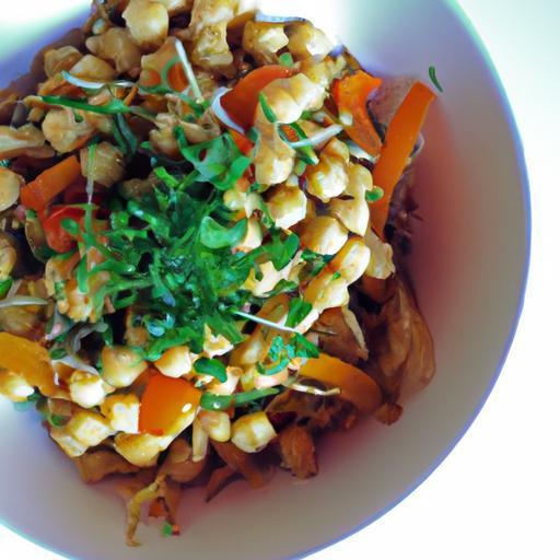 Golden Goodness: Turmeric Chickpea & Barley Power Bowl