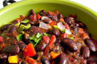Hearty Protein-Packed Black Bean Chili: Flavor Meets Fuel