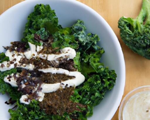 Power-Packed Kale & Quinoa Bowl with Creamy Tahini Dressing