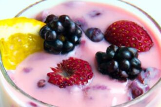 Berry Bliss: Nourish Your Day with a Kefir Smoothie