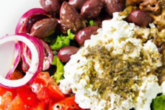 Mediterranean Bliss: Greek-Inspired Buddha Bowl with Tzatziki