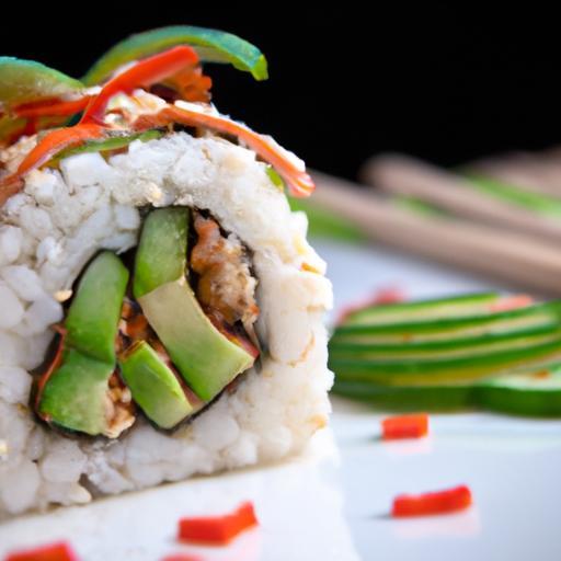 Deliciously Fresh: Mastering Tofu & Avocado Sushi Rolls