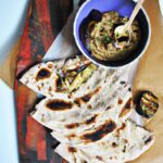 Smoky Charred Eggplant and Tahini Flatbread Delight
