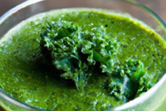 Revitalize Your Body with a Bright Green Kale Detox Smoothie