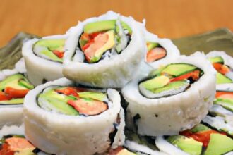 Fresh & Flavorful: Crafting Tofu & Avocado Sushi Rolls