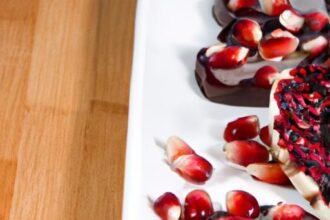 Pomegranate & Dark Chocolate Bites: A Sweet, Tangy Delight