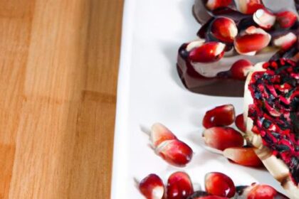 Pomegranate & Dark Chocolate Bites: A Sweet, Tangy Delight