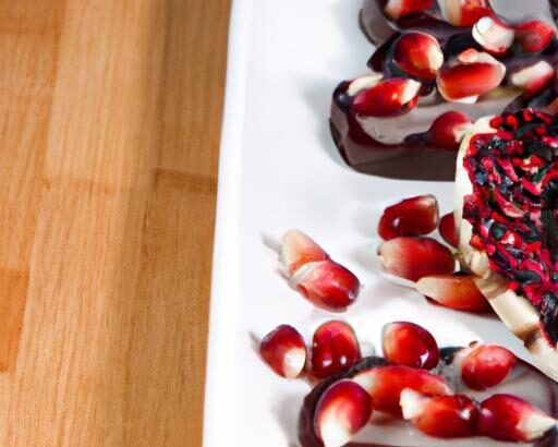 Pomegranate & Dark Chocolate Bites: A Sweet, Tangy Delight