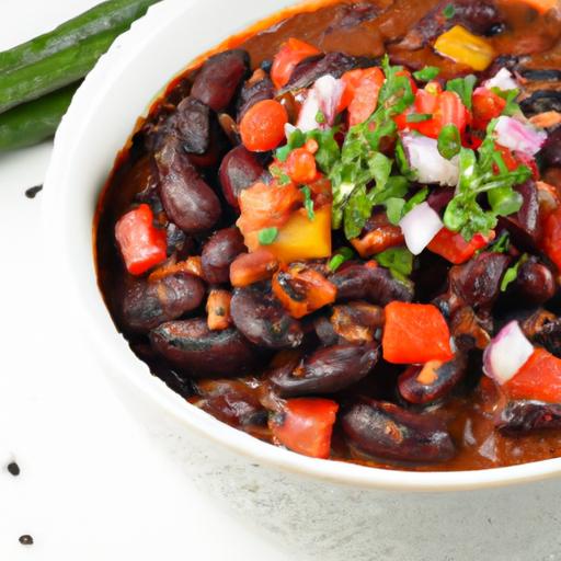 Hearty Protein-Packed Black Bean Chili: Flavor Meets Fuel