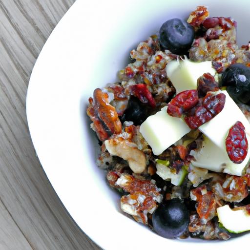 Energize Mornings: Quinoa Bowl with Berries & Walnuts