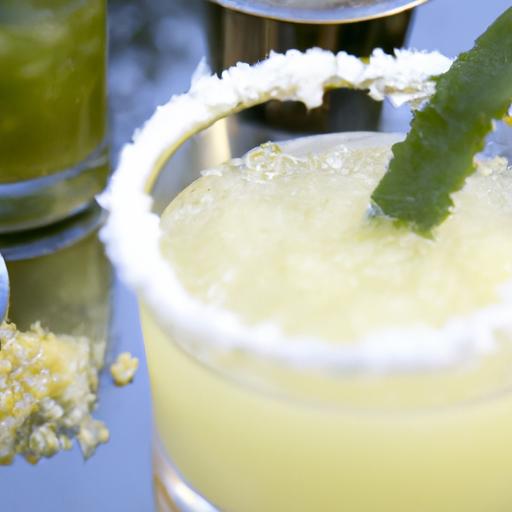 Sake Margarita twist: Sweet Agave Meets Classic Zest